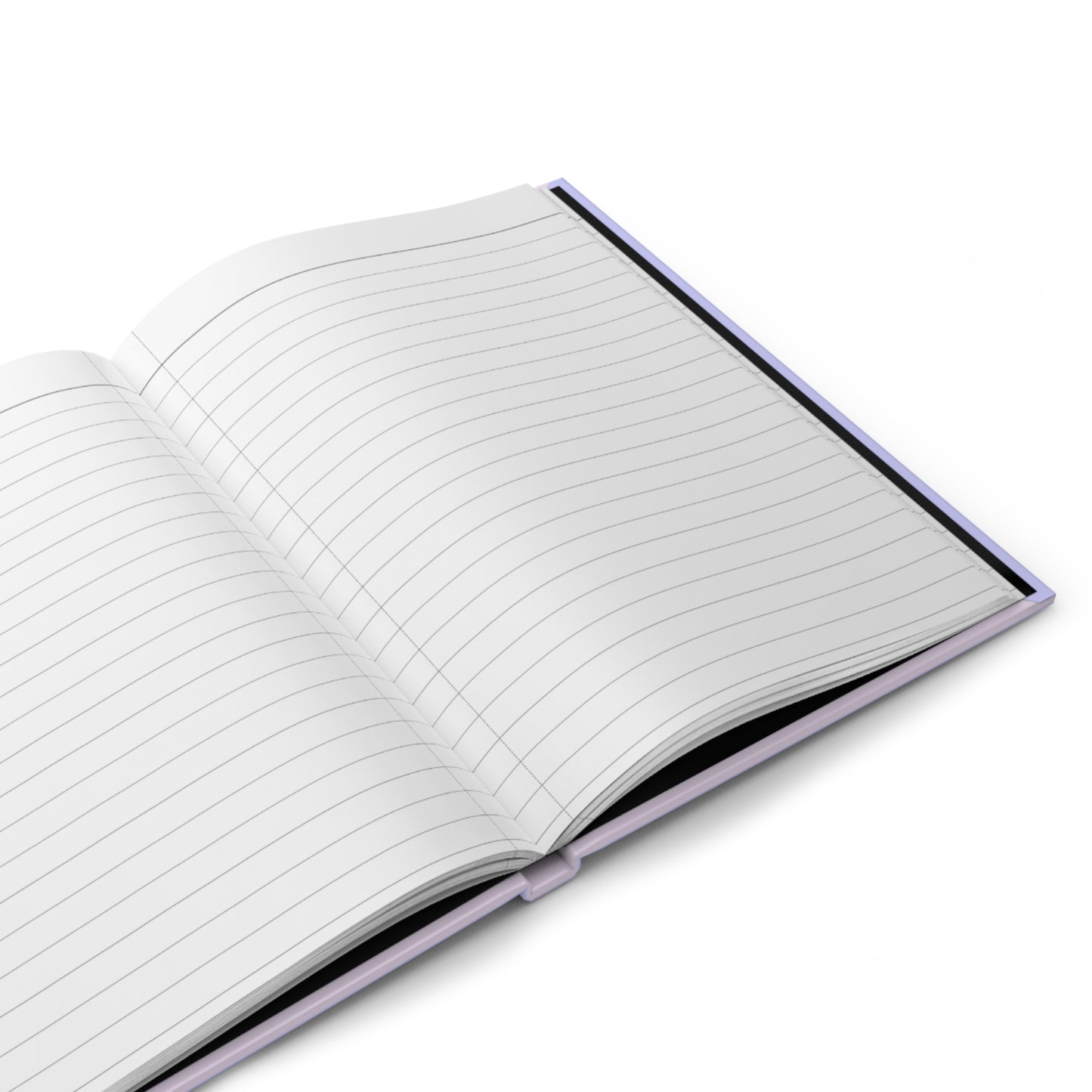 Lilac Hardcover Journal — Matte Blank Notebook for Writing, Planning & Note-Taking